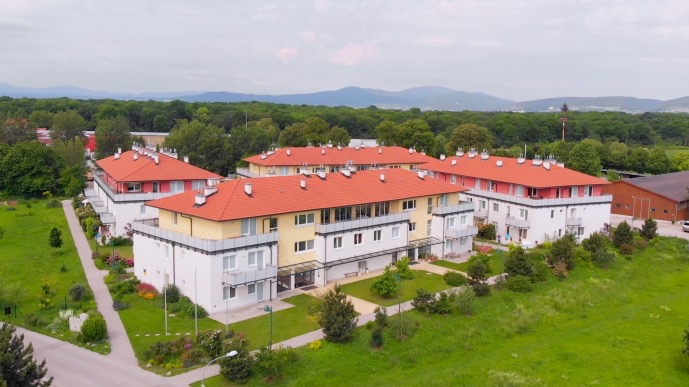 Aerial view of the ITI campus